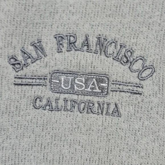 ESY Surf Co. Gray Pullover Quarter Zip - Picture 6 of 8